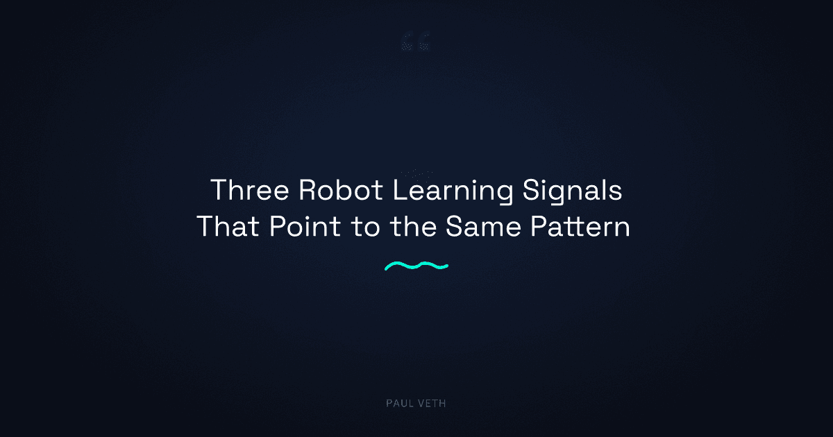 How Robots Are Learning to Work: Three Signals Worth Watching