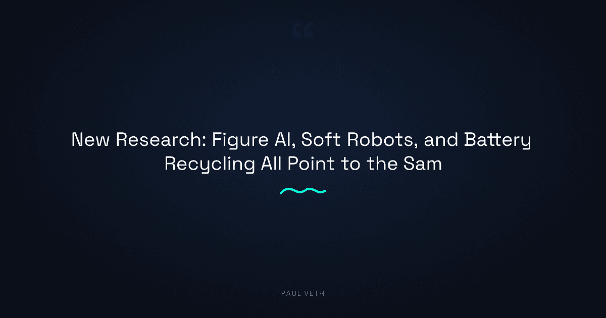 New Research: Three Robotics Breakthroughs Redefine Energy Limits
