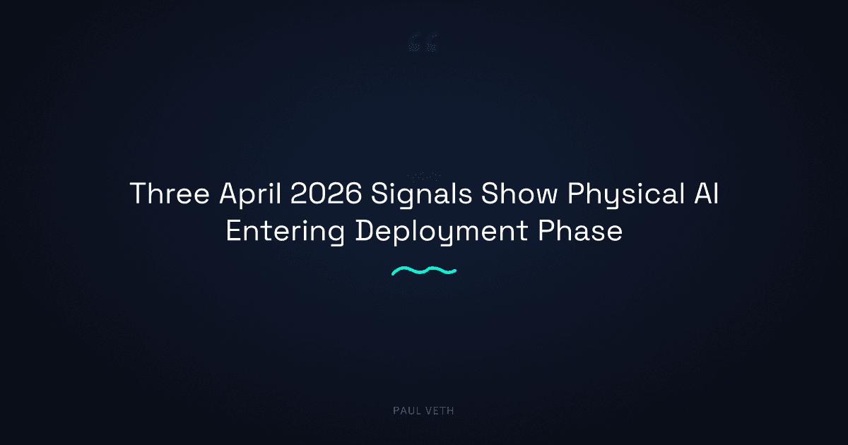 Physical AI in 2026: Sim-to-Real, Factory Robots, and Market Certification